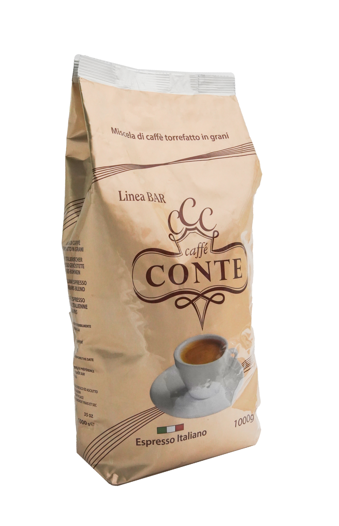 CONTE GOLD COFFEE 1KG BEANS