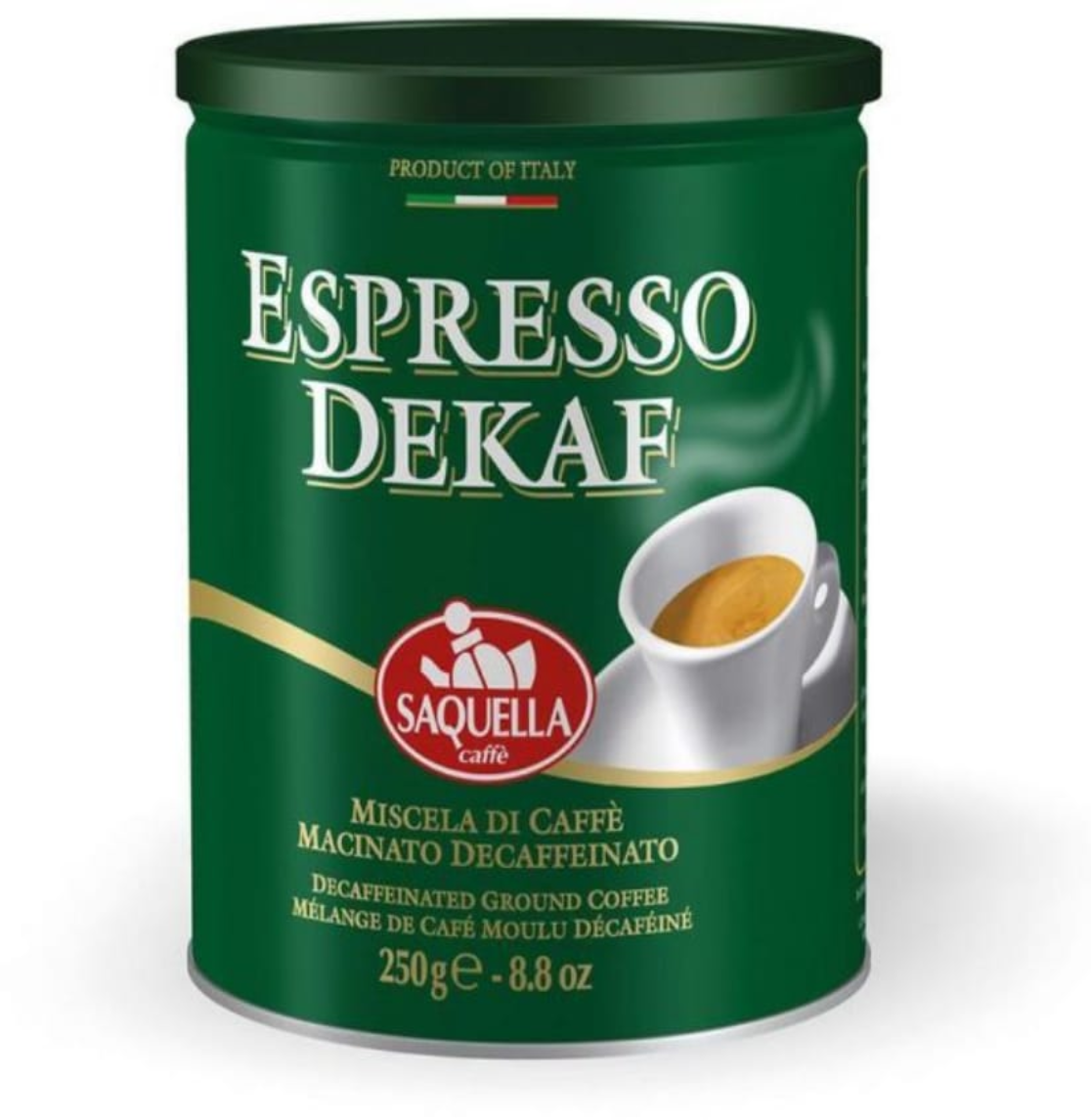 Saquella Espresso Dekaf - Grounded