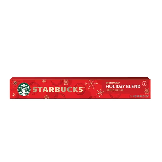 LIMITED EDITION - Starbucks By Nespresso Holiday Blend - 10 Capsules
