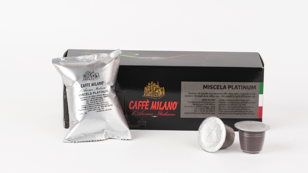 Caffe Milano MISCELA PLATINUM - 10 Nespresso CAPS